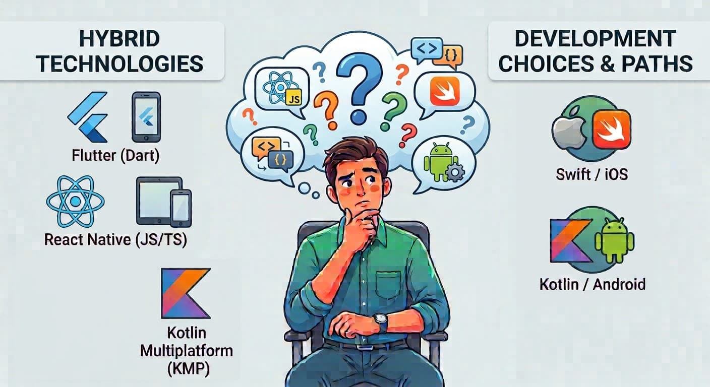 Hybrid or Native: How to Choose the Right Mobile Stack image